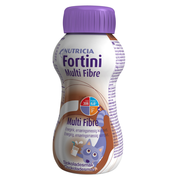 Fortini Multi Fibre šokolado skonio 200ml N1 (Nutricia) paveikslėlis