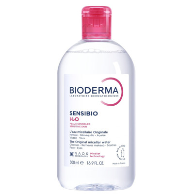 BIODERMA SENSIBIO H2O, micelinis valomasis vanduo, 500 ml paveikslėlis