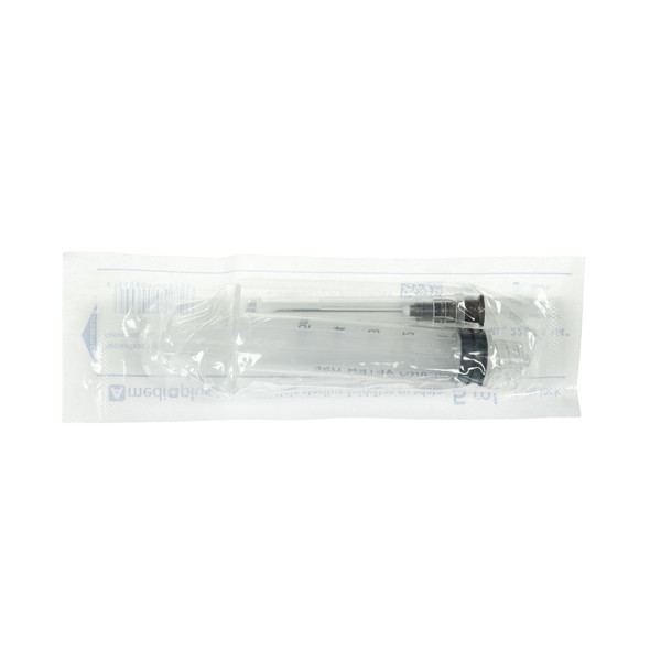 AMEDIPLUS, Švirkštas, 5 ml, guminiu stūmokliu, Luer lock, 0,7 x 32 mm paveikslėlis