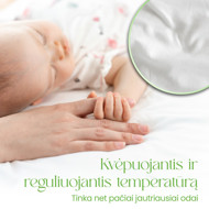 Comfier Sleep neperšlampanti paklodė, 51 x 85 cm.