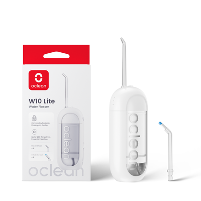 OCLEAN W10 LITE, elektrinis burnos irigatorius, baltos spalvos, 1 vnt. paveikslėlis