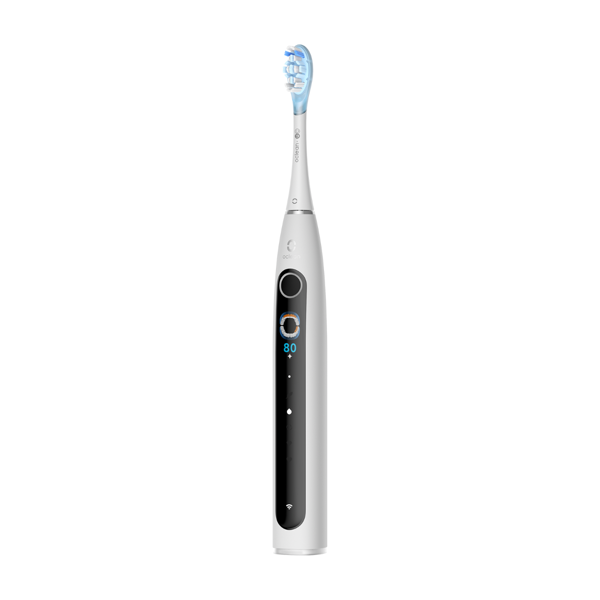 OCLEAN X PRO 20 S, išmanusis elektrinis dantų šepetėlis, baltos spalvos, 1 vnt. paveikslėlis