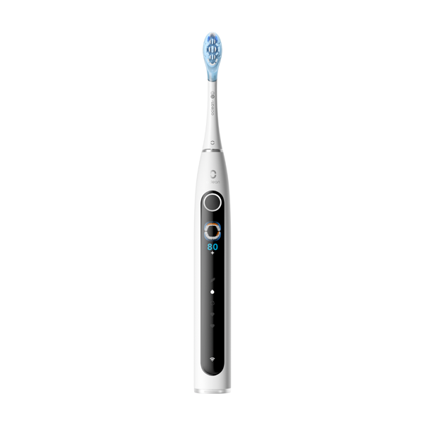 OCLEAN X PRO 20 S, išmanusis elektrinis dantų šepetėlis, baltos spalvos, 1 vnt. paveikslėlis