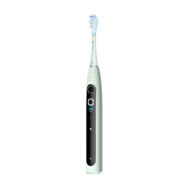 OCLEAN X PRO 20 S, išmanusis elektrinis dantų šepetėlis, žalios spalvos N1 (Oclean) paveikslėlis