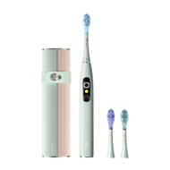 OCLEAN X ULTRA 20 S, , išmanusis elektrinis dantų šepetėlis, žalios spalvos, 1 vnt. paveikslėlis
