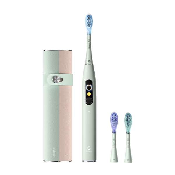 OCLEAN X ULTRA 20 S, , išmanusis elektrinis dantų šepetėlis, žalios spalvos, 1 vnt. paveikslėlis