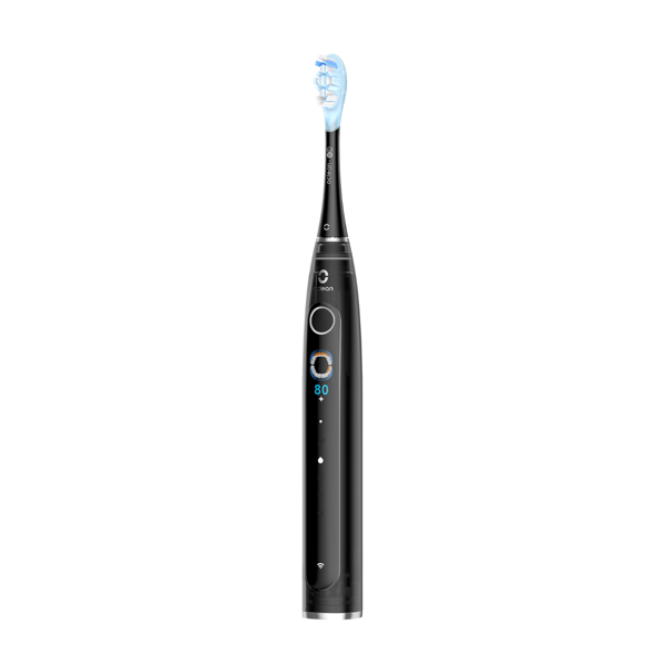 OCLEAN X PRO 20 S, išmanusis elektrinis dantų šepetėlis, juodos spalvos, 1 vnt. paveikslėlis