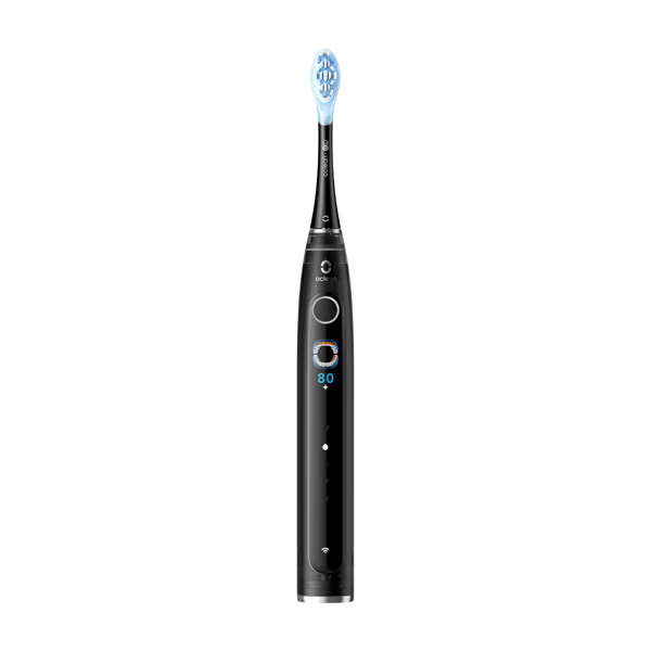 OCLEAN X PRO 20 S, išmanusis elektrinis dantų šepetėlis, juodos spalvos, 1 vnt. paveikslėlis