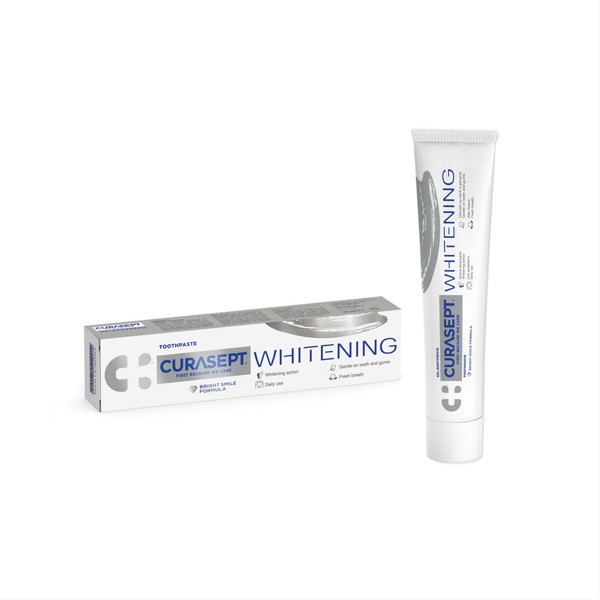 CURASEPT WHITENING, dantų pasta, 75ml paveikslėlis