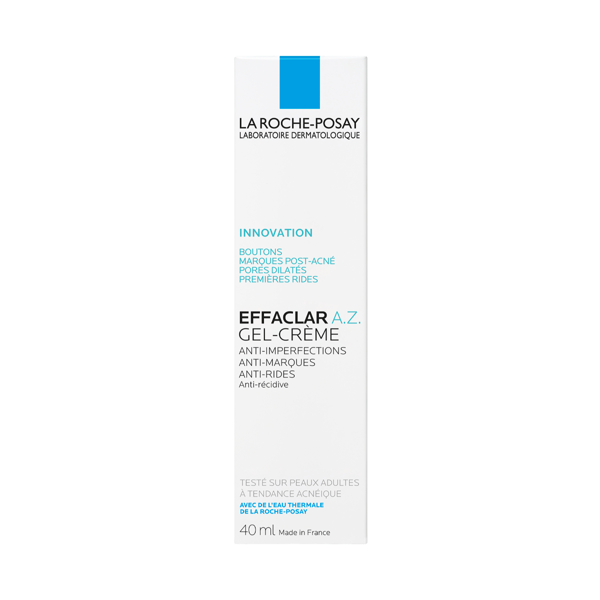 LA ROCHE-POSAY EFFACLAR A.Z., gelinis kremas, 40ml paveikslėlis