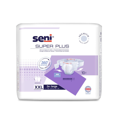 SENI SUPER PLUS XXL, sauskelnės, 10 vnt.  paveikslėlis