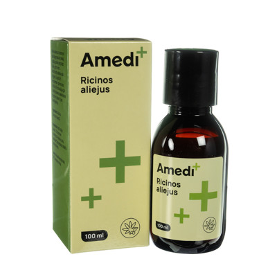 AMEDIPLUS, Ricinos aliejus, 100 ml paveikslėlis