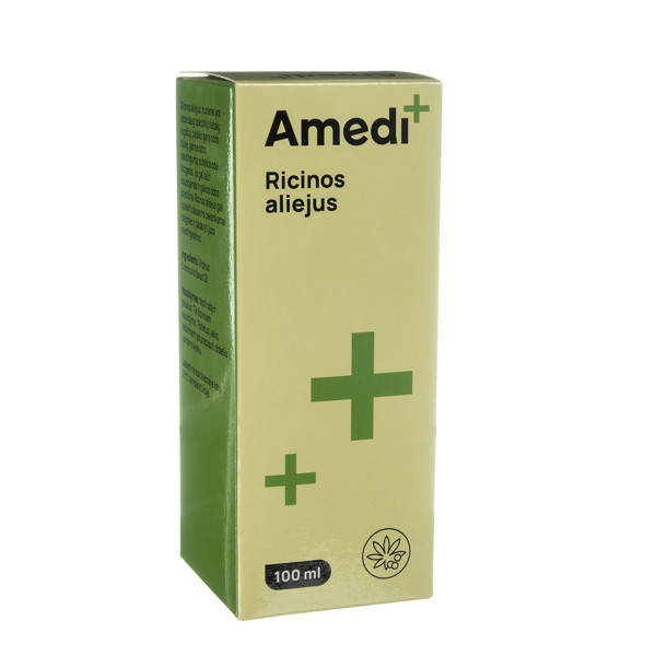 AMEDIPLUS, Ricinos aliejus, 100 ml paveikslėlis