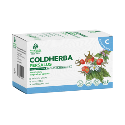 COLDHERBA, vaistažolių arbata su vit.C, 2g, N20  paveikslėlis