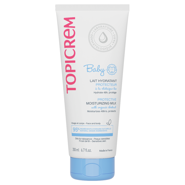 TOPICREM BABY, drėkinamasis losjonas nuo pirmų dienų, 200ml paveikslėlis