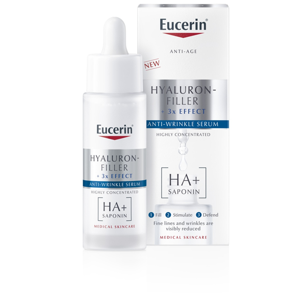 Eucerin Hyaluron-Filler, stangrinamasis serumas, 30ml paveikslėlis