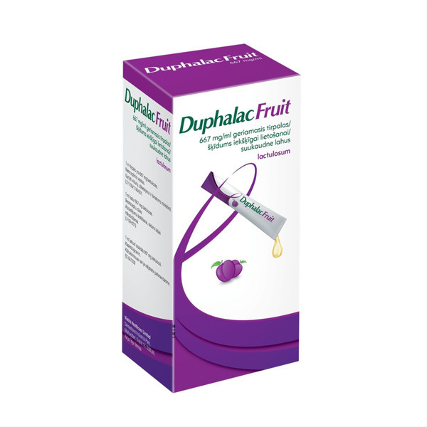 DUPHALAC FRUIT, 667 mg/ml, geriamasis tirpalas, N20 x 15 ml paveikslėlis