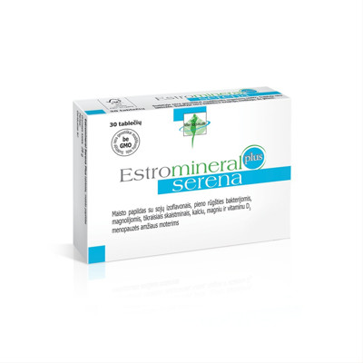 ESTROMINERAL SERENA PLUS, 30 tablečių paveikslėlis
