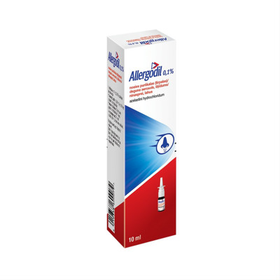 ALLERGODIL, 0,1 %, nosies purškalas (tirpalas), 10 ml  paveikslėlis