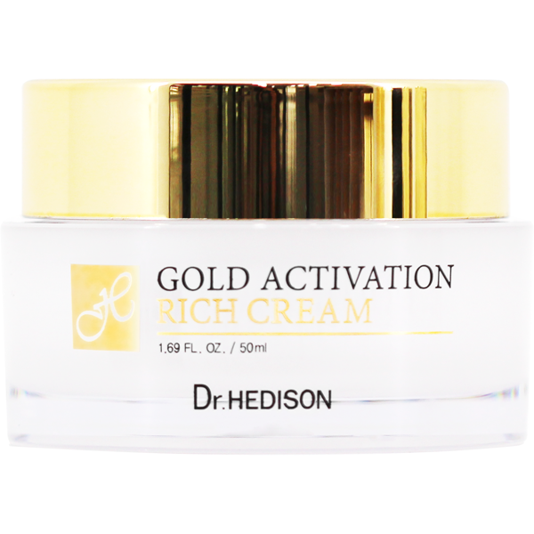 Gold activation rich cream