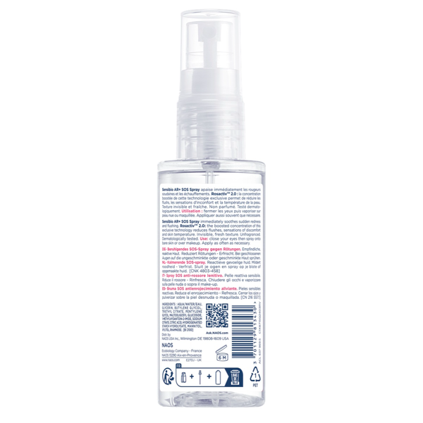BIODERMA SENSIBIO AR+ SOS SPRAY, raminanti dulksna raustančiai odai,  70 ml  paveikslėlis