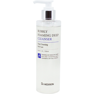 Bubbly foaming deep cleanser