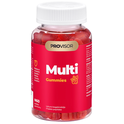 PROVISOR MULTI, 60 guminukų paveikslėlis
