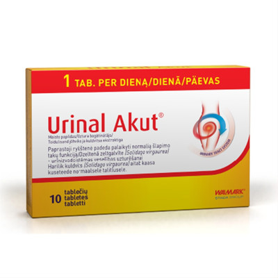 URINAL AKUT, 10 tablečių paveikslėlis