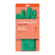 Cleanlogic Exfoliating Gloves kūnui pirštinės-kempinė