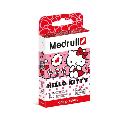 MEDRULL HELLO KITTY, vaikiški pleistrai, 10 vienetų paveikslėlis