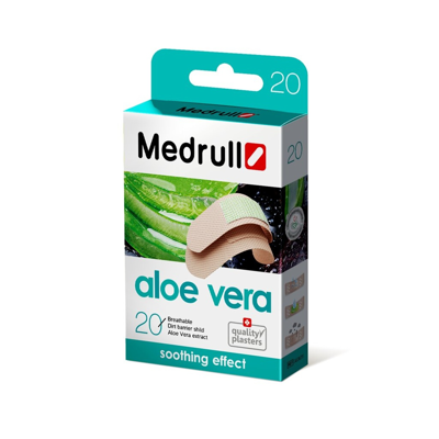 MEDRULL ALOE VERA,  pleistrai, 20 vienetų paveikslėlis