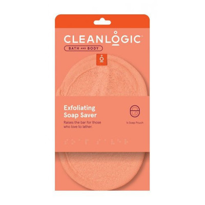 CLEANLOGIC BATH & BODY EXFOLIATING SOAP SAVER šveičiamoji kempinė muilui