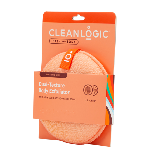 CLEANLOGIC SENSITIVE Skin Dual - Texture Exfoliator kūno kempinė