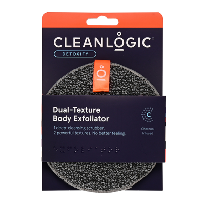 CLEANLOGIC DETOXIFY DUAL - TEXTURE Exfoliator kūno kempinė