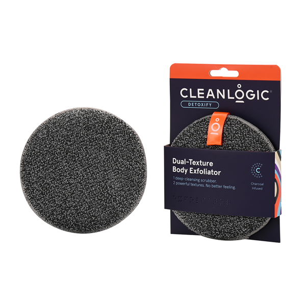 CLEANLOGIC DETOXIFY DUAL - TEXTURE Exfoliator kūno kempinė
