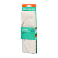 CLEANLOGIC SUSTAINABLE Exfoliating Stretch Cloth IŠTEMPIAMA kūno plaušinė