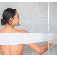 CLEANLOGIC SUSTAINABLE Exfoliating Stretch Cloth IŠTEMPIAMA kūno plaušinė