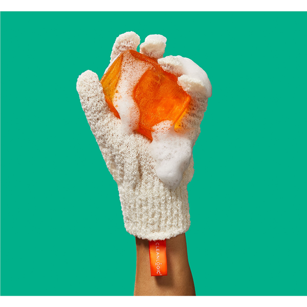 CLEANLOGIC SUSTAINABLE Exfoliating Body Gloves kūno PIRŠTINĖS - KEMPINĖ