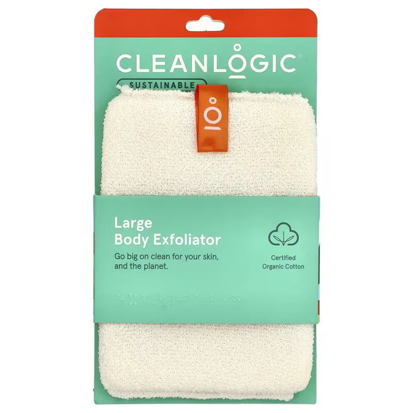 CLEANLOGIC SUSTAINABLE Body Exfoliator kūno šveitimo kempinė (L dydis)