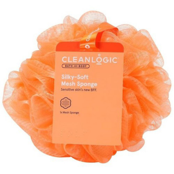 CLEANLOGIC Silky-Soft Mesh Sponge kūno kempinė