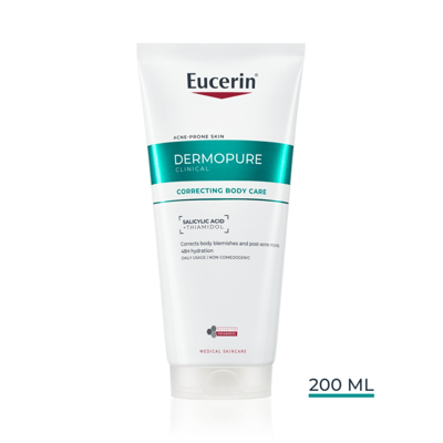 EUCERIN DERMOPURE CLINICAL, koreguojamasis kūno kremas, 200 ml  paveikslėlis