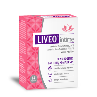 LIVEO INTIME, 14 kapsulių paveikslėlis