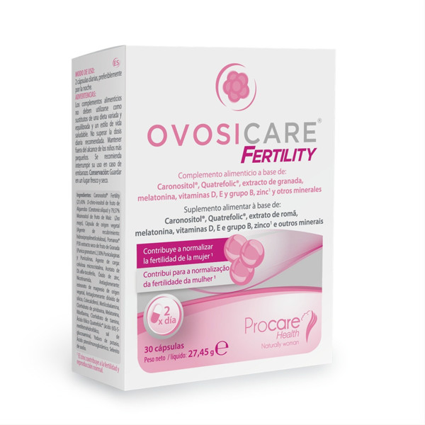 OVOSICARE FERTILITY, 30 kapsulių paveikslėlis