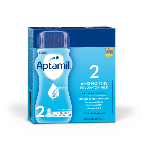 Aptamil 2, 2x200ml N2  paveikslėlis