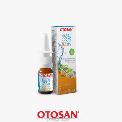 OTOSAN BABY, paburkimą mažinantis nosies purškalas, 20 ml paveikslėlis