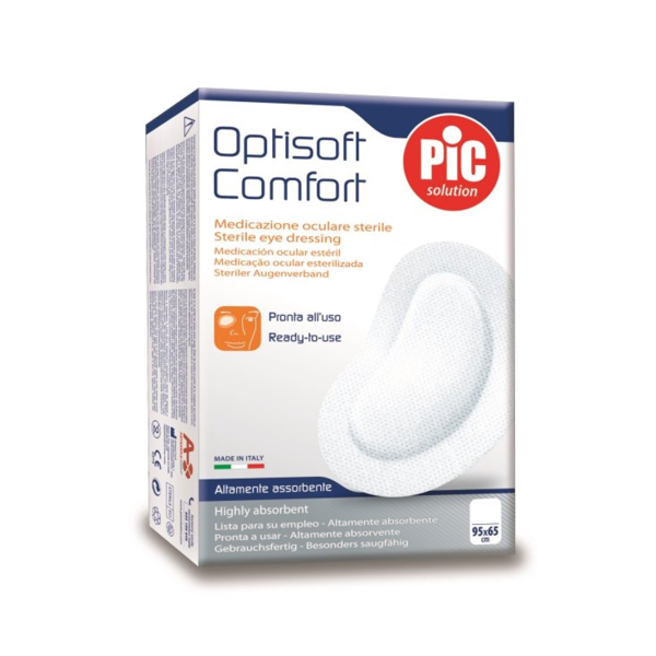 OPTISOFT COMFORT, pleistras akims, 10 vnt. paveikslėlis