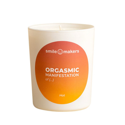 SMILE MAKERS masažinė žvakė Hot Orgasmic Manifestation, 180 g