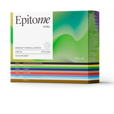 EPITOME VITAL MEMORY FORMULA, 25ml, 14 buteliukų paveikslėlis