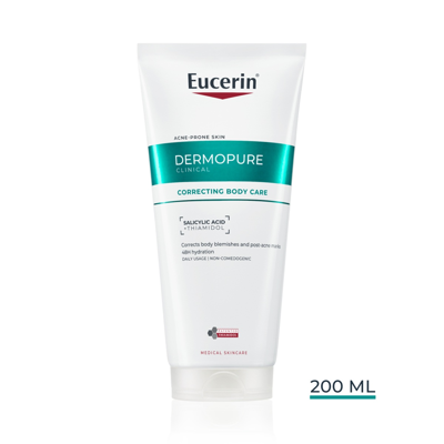 EUCERIN DERMOPURE,  trigubo poveikio kūno kremas, 200ml paveikslėlis