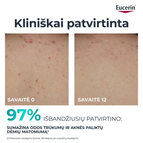 EUCERIN DERMOPURE,  trigubo poveikio kūno kremas, 200ml paveikslėlis